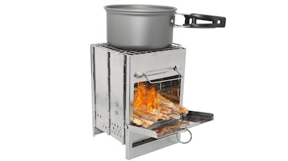 Estufa de leña portátil para acampadas Firewood Stove: la alternativa y mejor relación calidad-precio