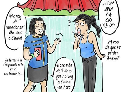 Hasta los chinos se cogen unas vacaciones