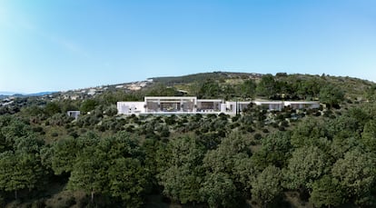 Proyecto de villa en Sotogrande (Cádiz), en una imagen cedida por la empresa.