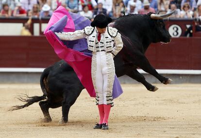 Fernando Robleño, en su primer Toro.