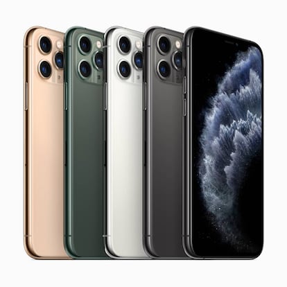 Gama iPhone 11 Pro de Apple.