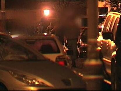 La Guardia Civil registra el domicilio del presunto etarra Larretxea en Hernani