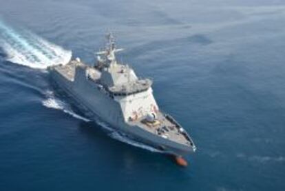 Uno de los BAM Tornado construidos por Navantia.
