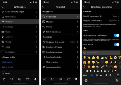 Cómo bloquear publicaciones en Instagram.