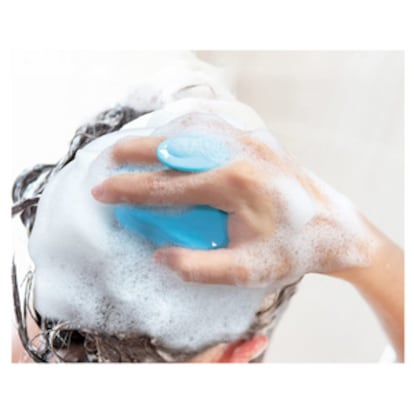 cepillo champú, cepillo masajeador y emulsionador de champú, cepillo de champú, cepillo para champú, cepillo silicona champú, cepillo viral champú, cepillo cuero cabelludo champú