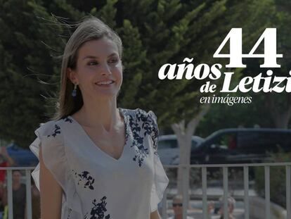 44 años de Letizia en imágenes