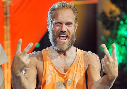 Nacho Vidal, como concursante del programa 'Supervivientes'.