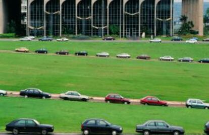 Explanada de los Ministerios de Brasilia.