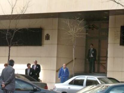 Imagen de la fachada del edificio de la Audiencia Nacional de Madrid.