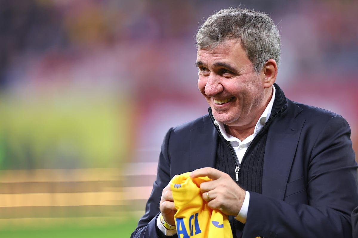 Gica Hagi volverá a entrenar a la selección rumana un cuarto de siglo después