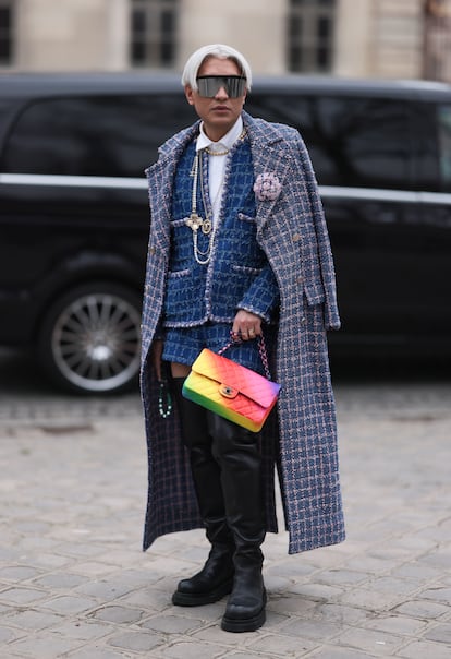 Bryanboy seen wearing a full Chanel Look