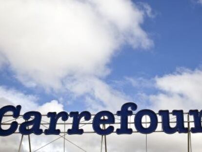 Un hipermercado Carrefour cerca de Toulouse, Francia