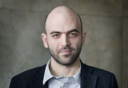 El escritor italiano Roberto Saviano