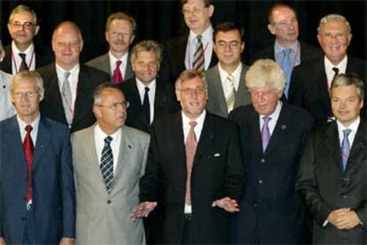 Los ministros de Economía y Finanzas de la UE, en el Ecofin celebrado en septiembre pasado en Copenhague.