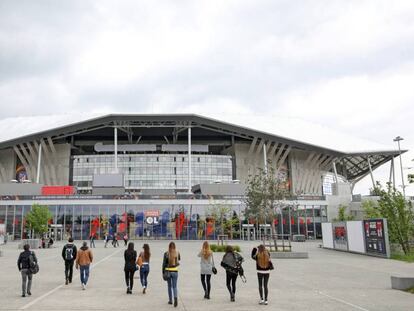 El Stade de Lyon, sede de la final de la Europa League.