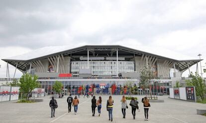 El Stade de Lyon, sede de la final de la Europa League.