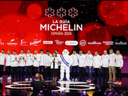 Gala Michelín celebrada en Barcelona. Disfrutar, en Barcelona y Noor, en Córdoba, nuevos tres estrellas Michelin