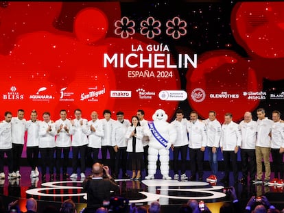 Gala Michelín celebrada en Barcelona. Disfrutar, en Barcelona y Noor, en Córdoba, nuevos tres estrellas Michelin