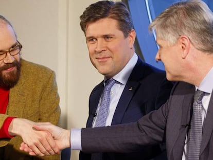 Los líderes de centro-derecha acuerdan el 10 de enero de 2017 formar un Gobierno de coalición en Islandia.