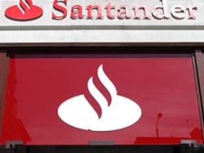 Una sucursal de Banco Santander