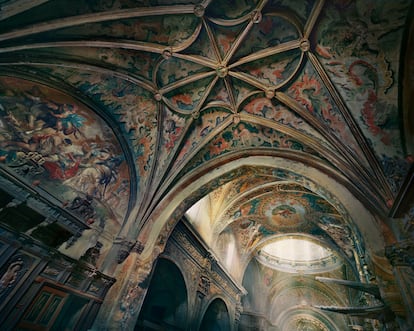 Interior de la iglesia de Santa María de Los Arcos