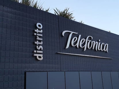 Sede central de Telefónica en Madrid. 