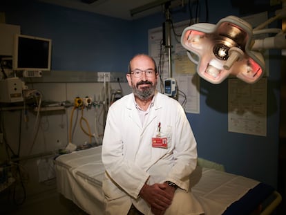 Carlos Bardají, jefe de Cirugía Pediátrica del Hospital Universitario de Navarra.