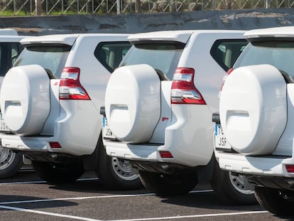 Flota de vehículos de ALD Automotive.