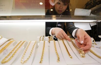 Exposición del oro en Tokio