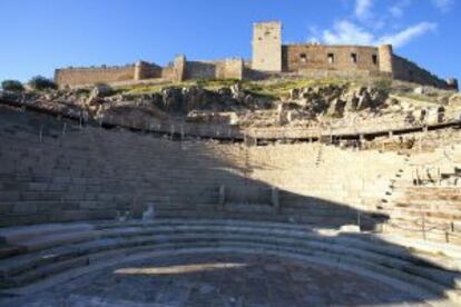 Teatro romano de Medellín (Badajoz), que ya se puede visitar.