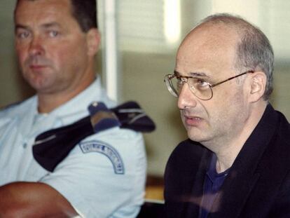 Jean-Claude Romand, en una imagen durante su juicio, en 1996