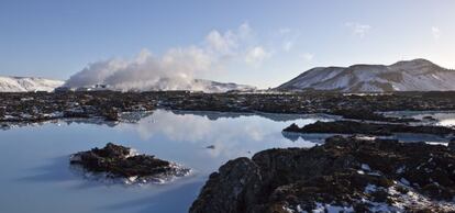 La Laguna Azul, en Islandia. 