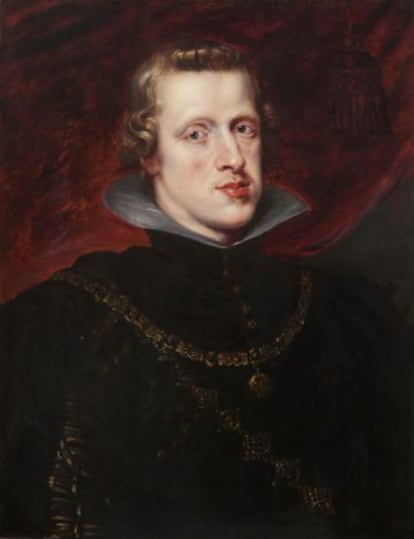 &#039;Felipe IV&#039; (1628-29), pintado por Peter Paul Rubens, cuando el monarca ten&iacute;a 23 a&ntilde;os.