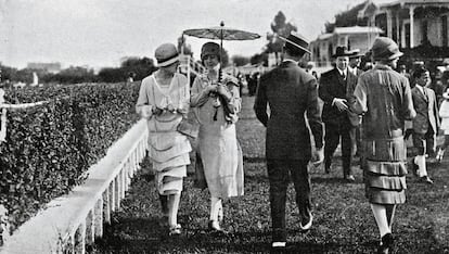 Público en las tribunas en junio de 1926.