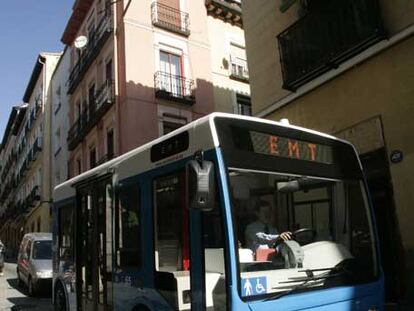 Uno de los nuevos microbuses que circularán por Centro.