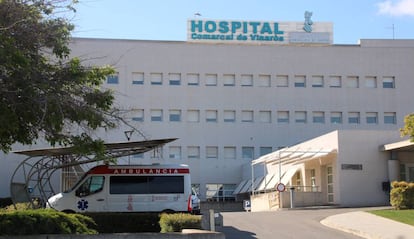 Fachada del hospital de Vinaròs (Castellón).
 