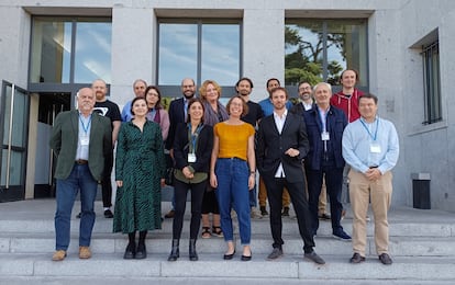 Consorcio del proyecto Metattool, en la reunión de lanzamiento en la Universidad Politécnica de Madrid en octubre de 2022.