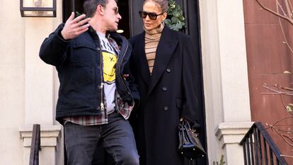 Ben Affleck and Jennifer Lopez in March in New York.