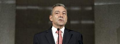 El candidato de CC a la Presidencia del Gobierno de Canarias, Paulino Rivero.