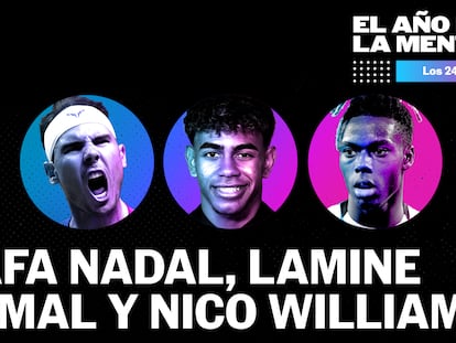 Rafa Nadal, Nico Williams, Lamine Yamal y los otros protagonistas del deporte en 2025