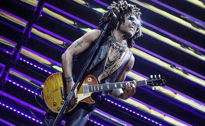 El concierto de Lenny Kravitz de este miércoles en el WiZink Center de Madrid.