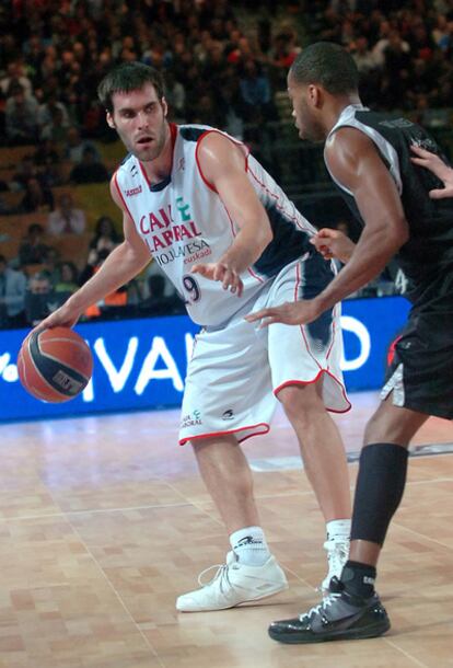 El jugador del Baskonia Fernando San Emeterio.