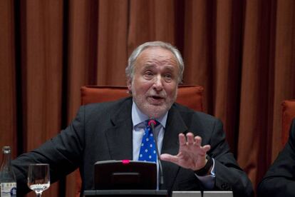 Fern&aacute;ndez Teixid&oacute; al Parlament. 