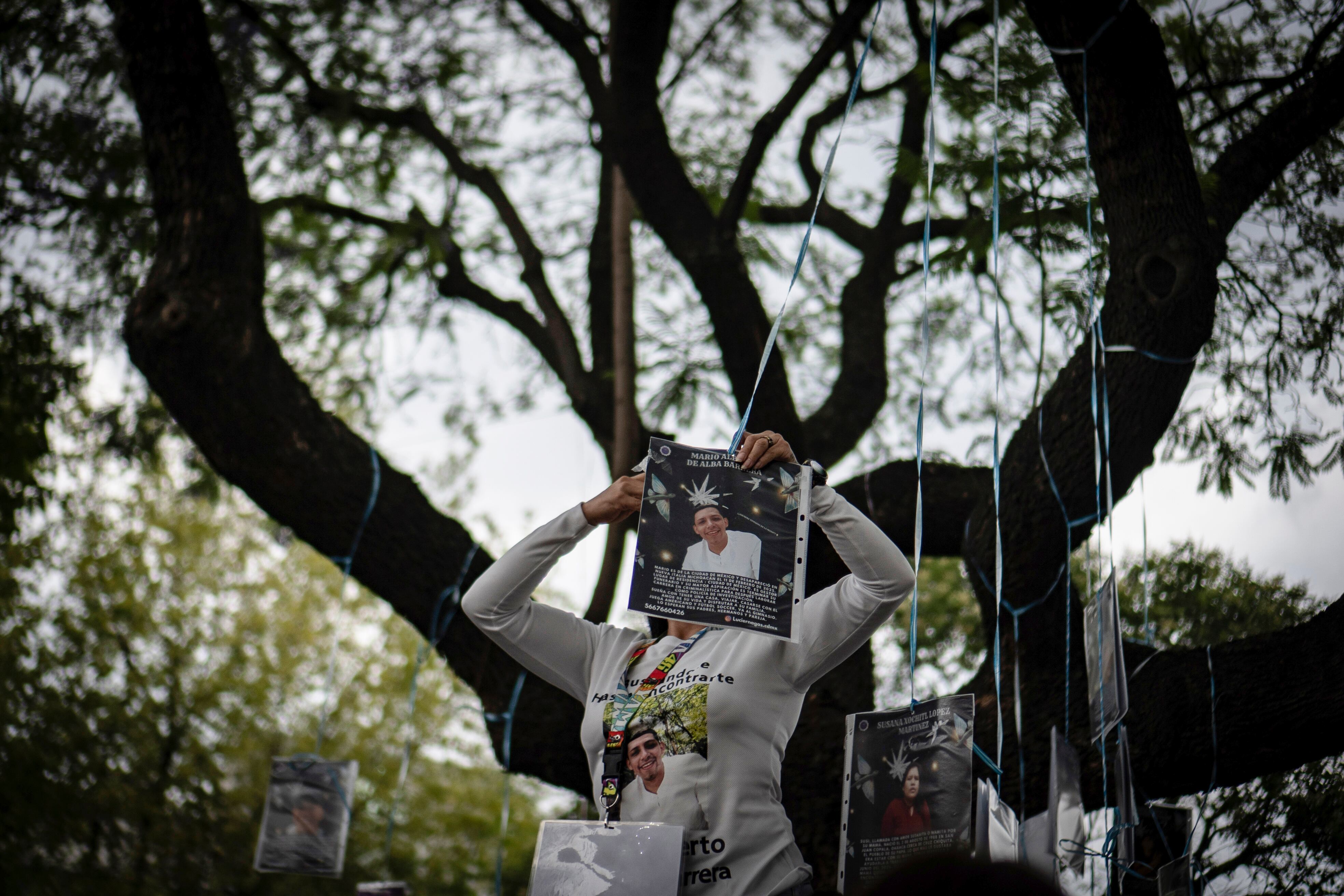Madres buscadoras recuerdan a sus hijos desaparecidos en la capital del país