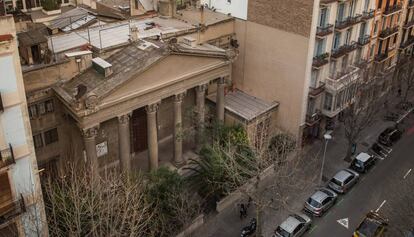 Edifici Masriera al carrer de Bailén a Barcelona.