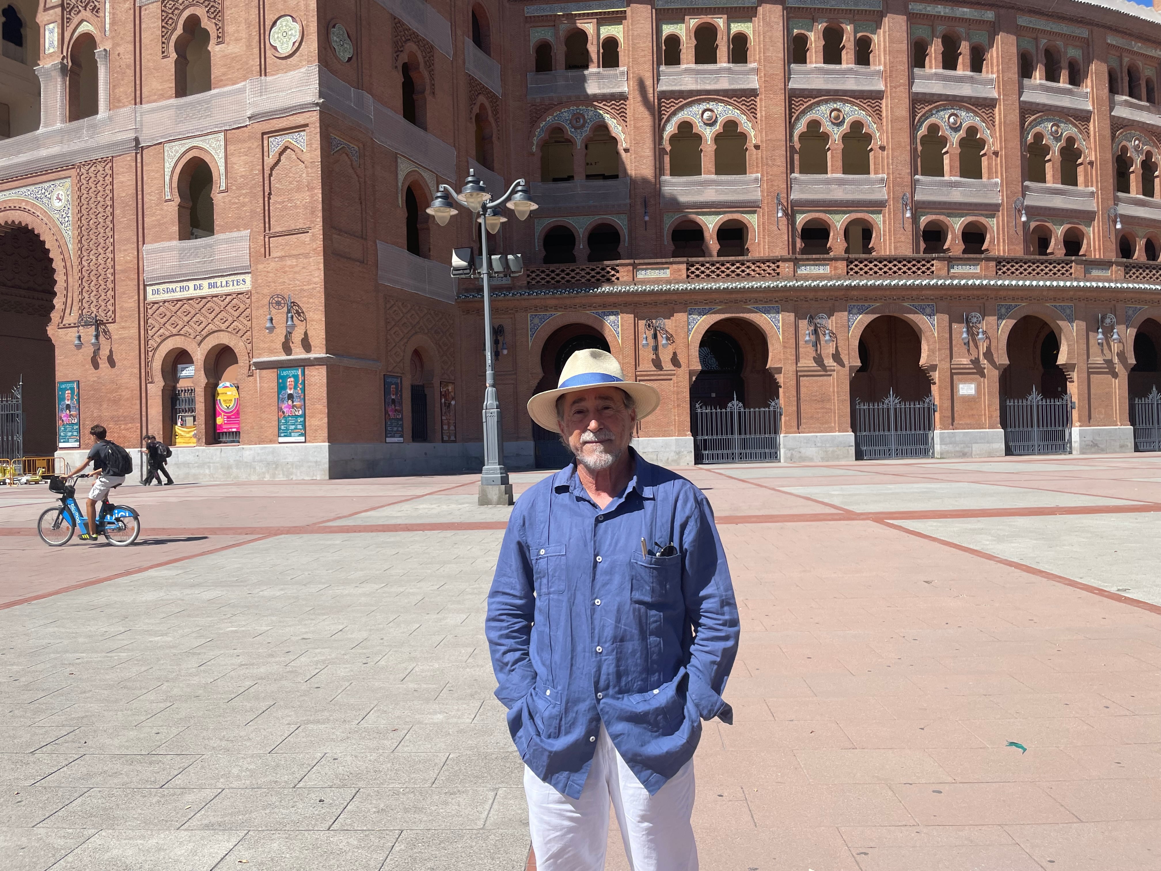 Esplá, en la explanada exterior de Las Ventas, en una imagen reciente.