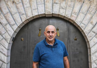 George Rishmawi, director general de Palestinian Heritage Trail. Organizaba rutas turísticas y proyectos de desarrollo en Belén, antes de empezar la guerra.
