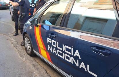 Patrulla de la Policía Nacional. 