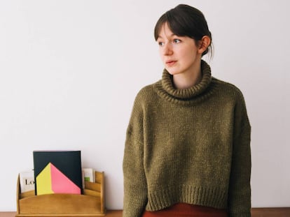 La autora Sally Rooney, en Nueva York.