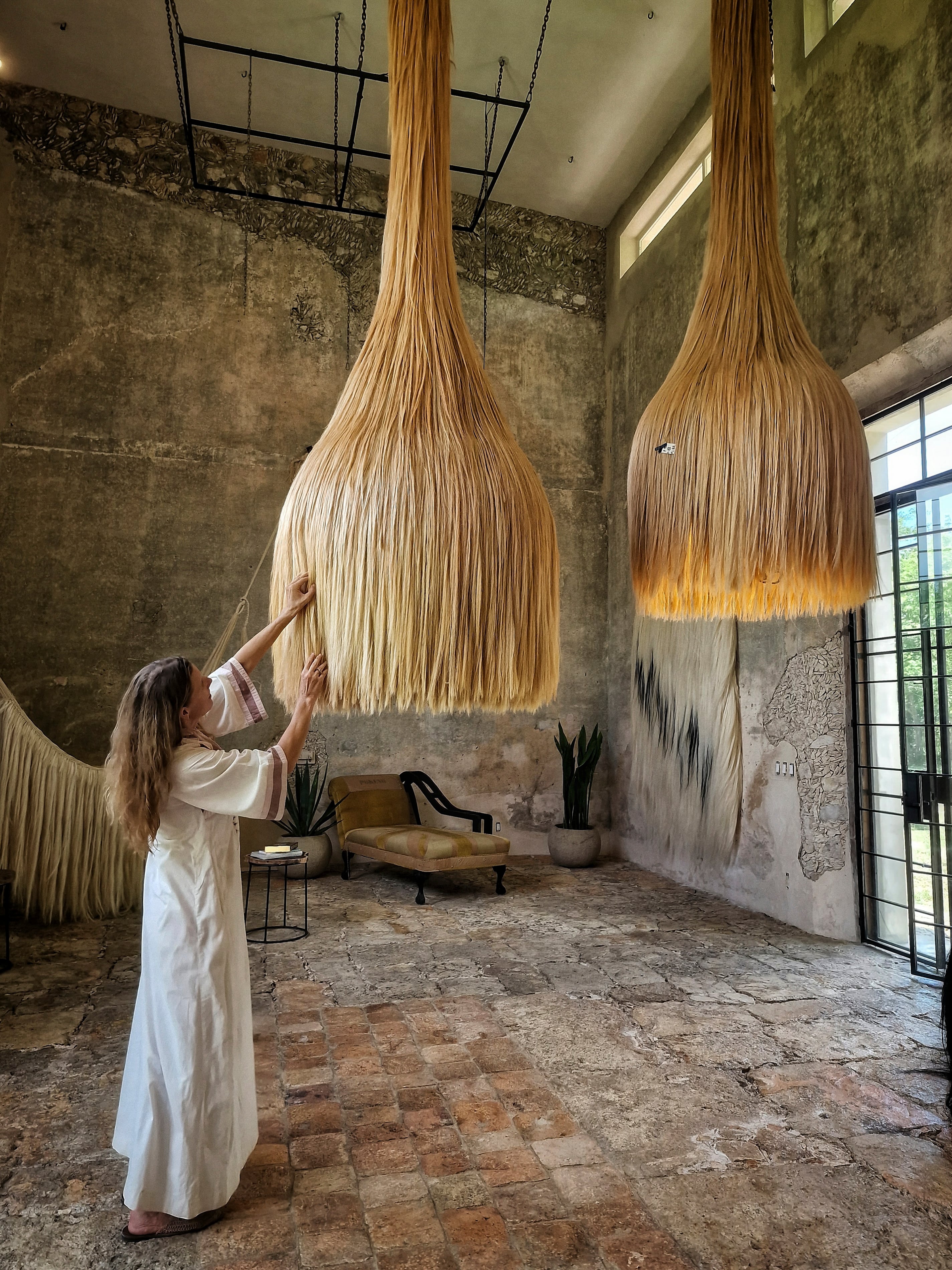 Angela Damman, la estadounidense que se enamoró de la antigua tradición textil maya del henequén 